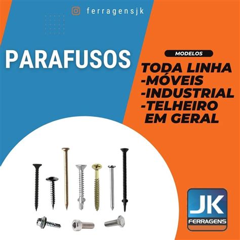 Ferragens JK – Ferragens, Elementos de Fixação, .